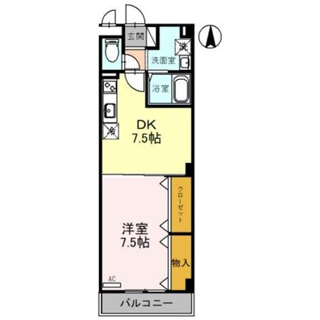 横堤駅 徒歩7分 1階の物件間取画像